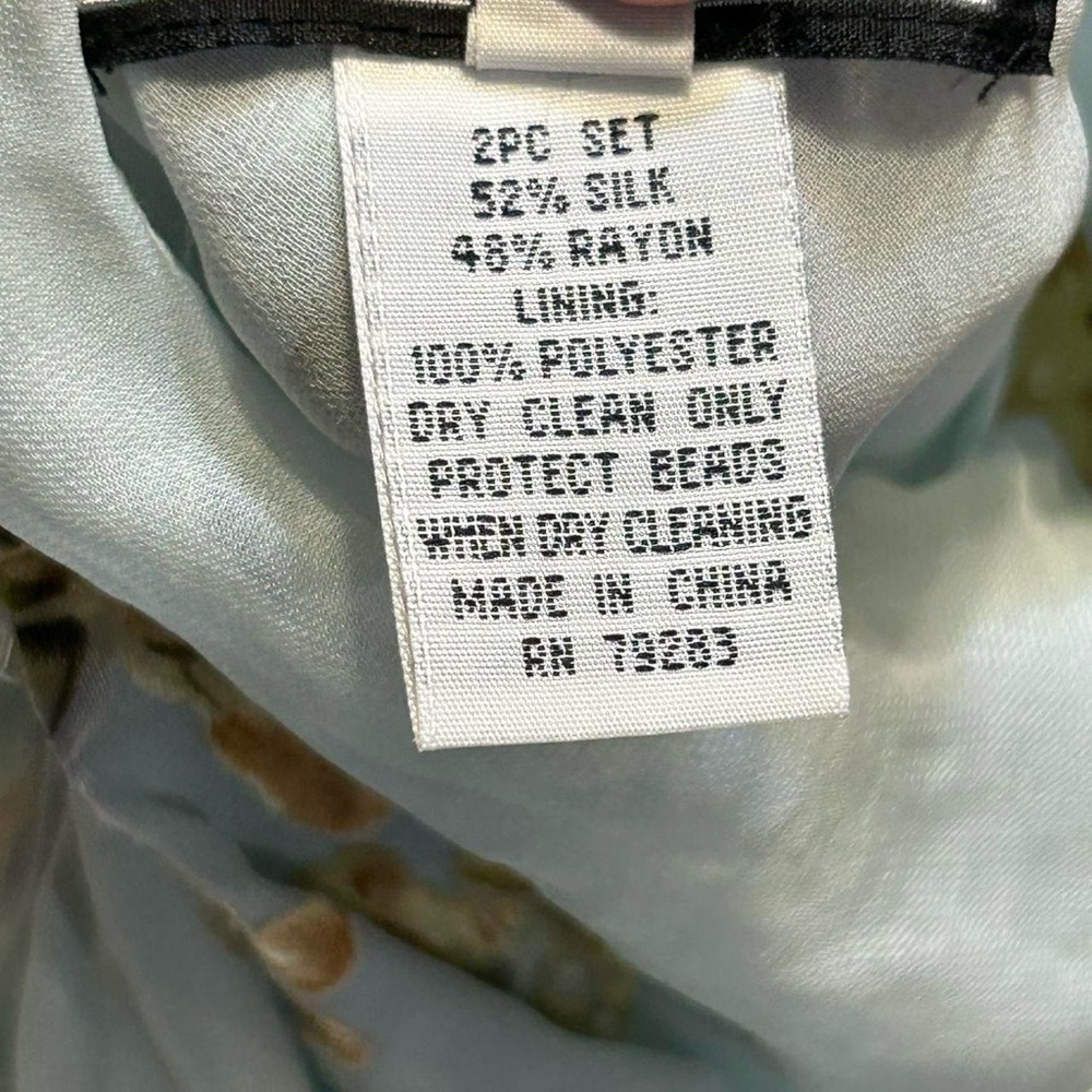 Y2K Fairy Blue Floral Dress by Alex Evenings! - Picture 10 of 10